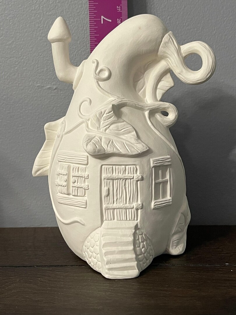 Winnie Witch 7 Ceramic Bisque - Ready To Paint Craft Ceramic For DIY Painting